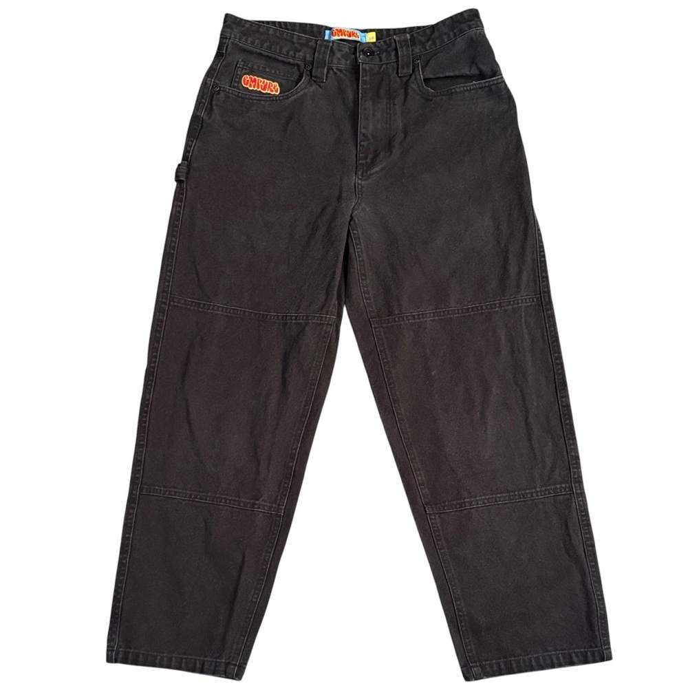Empyre Relax Double Knee Baggy Jeans Black Women’s 28